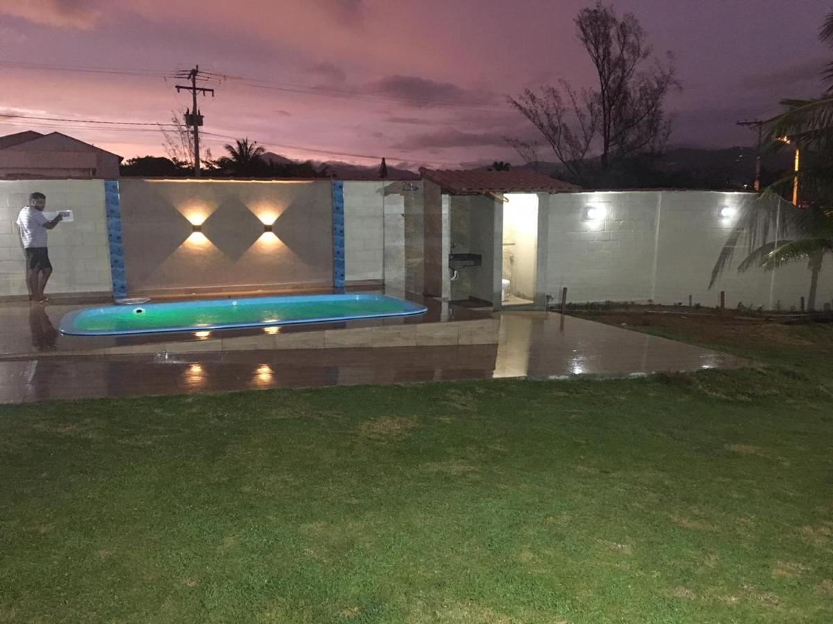 Casa Em Frente A Praia De Jacone 萨夸雷马 外观 照片